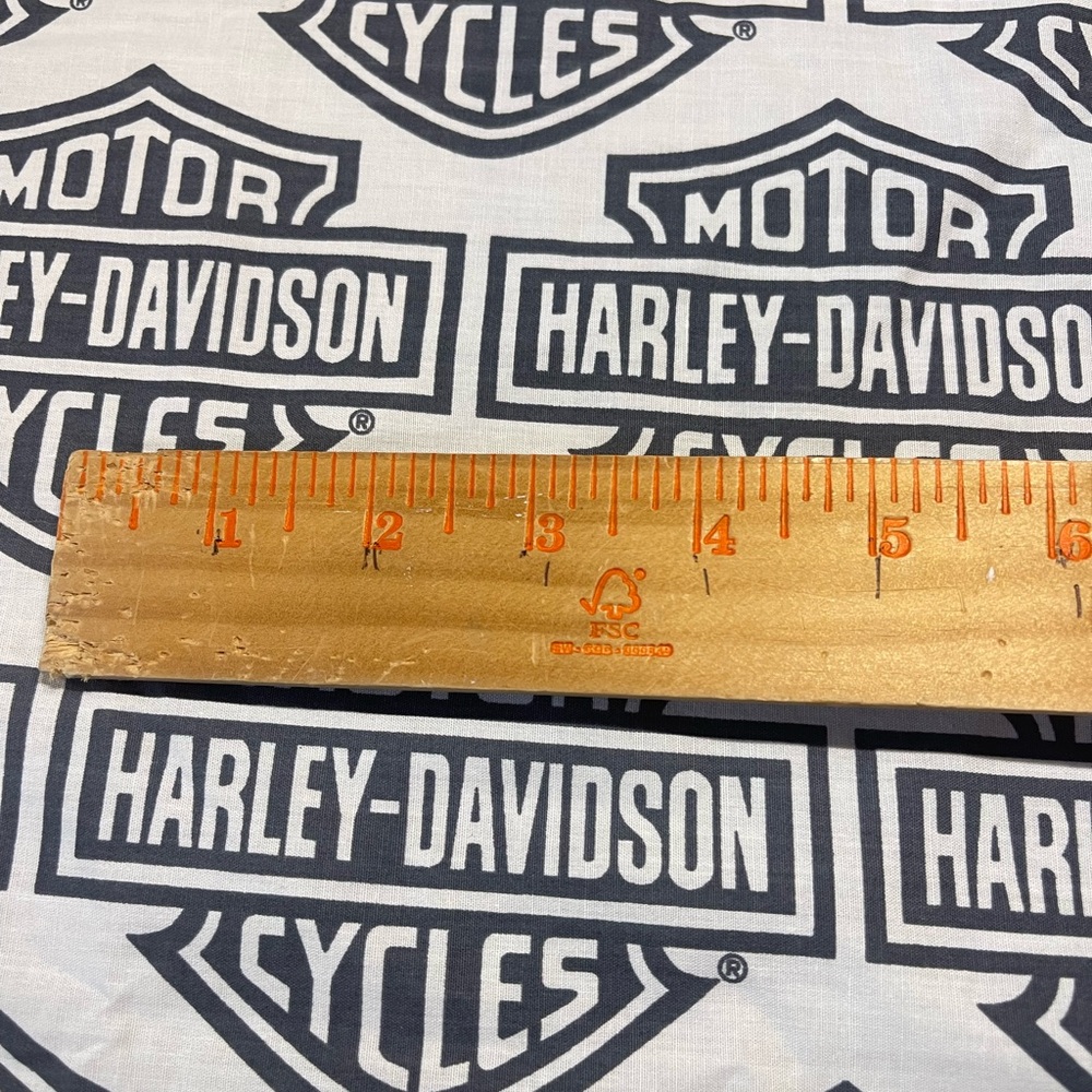 New 100% cotton Harley Davidson Motorcycle Fabric for quilt making pillow 11x24